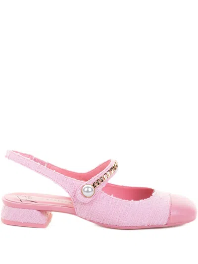 ROBERTO FESTA YOLANDA BOUCLÉ SLINGBACK PUMPS