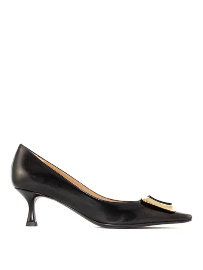 Roberto Festa Leather Pumps In Black