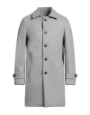 Roberto P  Luxury Roberto P Luxury Man Coat Light Grey Size 40 Wool