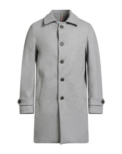 Roberto P  Luxury Roberto P Luxury Man Coat Light Grey Size 40 Wool