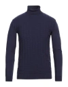 Roberto P  Luxury Roberto P Luxury Man Turtleneck Purple Size 3xl Virgin Wool, Merino Wool, Polyamide, Elastane