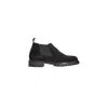 Roberto Pepe Luxury Black Calfskin Boot In Black