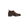 Roberto Pepe Luxury Brown Calfskin Boot In Brown