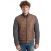 Roberto Pepe Luxury Brown Wool Men Men's Jacket In Brown