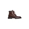 Roberto Pepe Luxury Brown Calfskin Boot In Brown