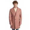 Roberto Pepe Luxury Multi Wool Men's Coat In Multi