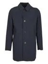 Roberto Ricci Designs Button-fastening Collared Coat In Blue