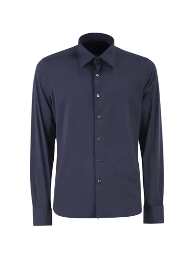 Roberto Ricci Designs Button Oxford Shirt In Blue