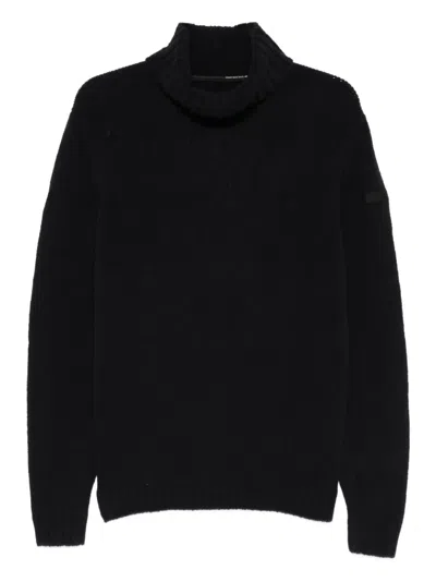 Roberto Ricci Designs Cinematt Roll-neck Sweater In Black
