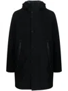 Roberto Ricci Designs Classic-hood Padded Coat In Black
