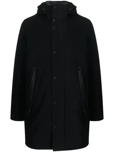 Roberto Ricci Designs Classic-hood Padded Coat In Black