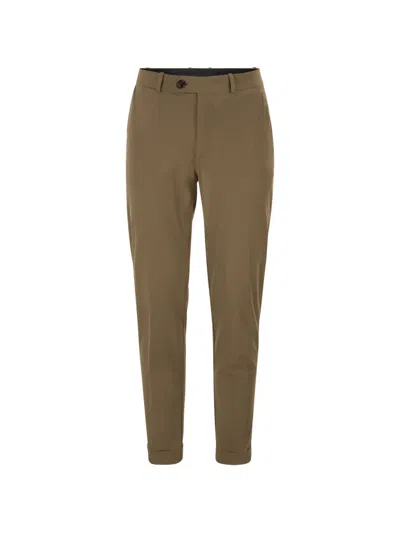 Roberto Ricci Designs Cuffed-hem Trousers In Brown