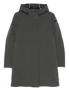Roberto Ricci Designs Hooded Coat In Gray
