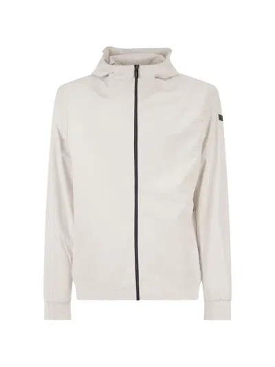 Roberto Ricci Designs Hooded Logo-patch Jacket In Neutral