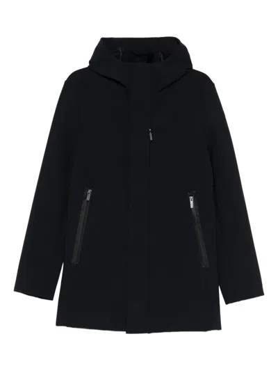Roberto Ricci Designs Hooded Zip Jacket In Black