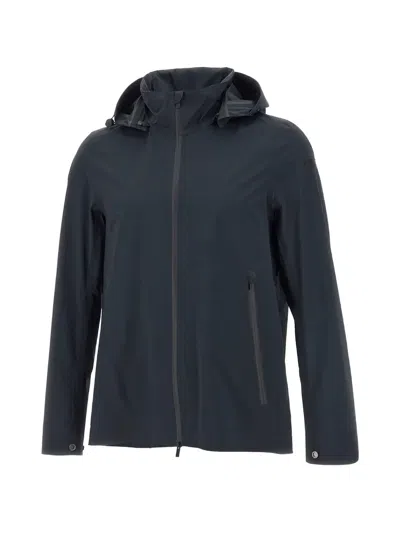 Roberto Ricci Designs Hooded Zip Jacket In Blue