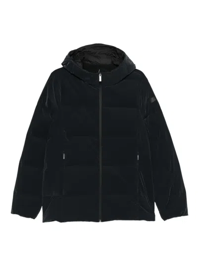 Roberto Ricci Designs Hooded Zip-up Jacket In Blue