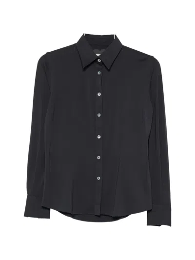 Roberto Ricci Designs Long-sleeve Button-down Shirt In Black