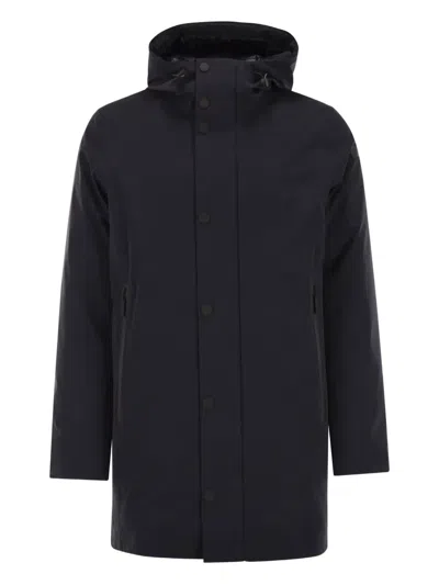 Roberto Ricci Designs Montecristo Hooded Jacket In Black