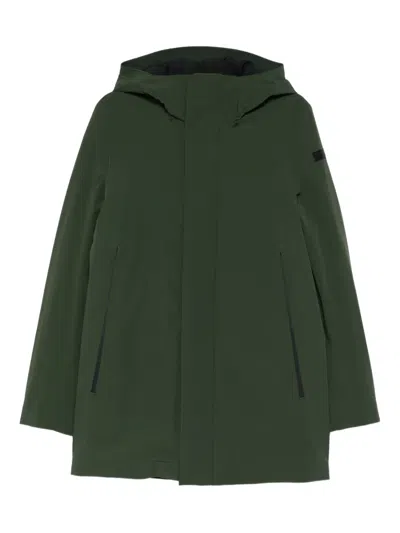 Roberto Ricci Designs Montecristo Hooded Padded Coat In Green
