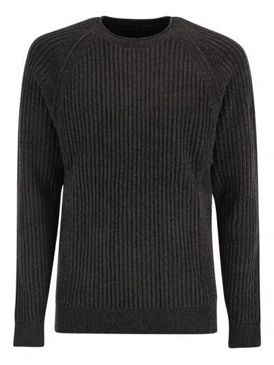 Roberto Ricci Designs Raglan-sleeve Sweater In Black