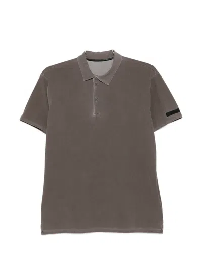 Roberto Ricci Designs Short-sleeve Polo Shirt In Brown