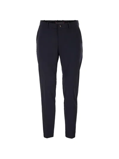 Roberto Ricci Designs Stretch Chino Trousers In Blue