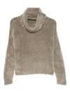 Roberto Ricci Designs Textured Roll-neck Sweater In Neutral