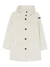 Roberto Ricci Designs Velour Neo Button-hooded Coat In Multi