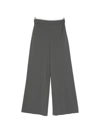 Roberto Ricci Designs Wide-leg Elasticated-waist Trousers In Gray