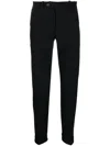Roberto Ricci Designs Logo-patch Tapered Trousers In Black
