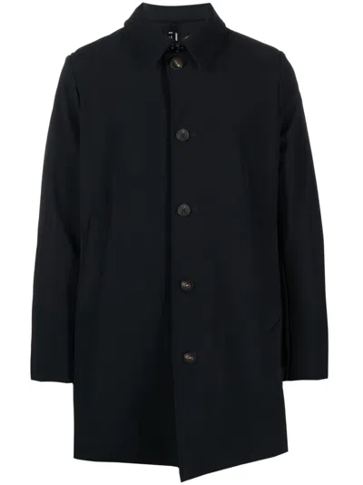 Roberto Ricci Designs Winter Thermo Single-breasted Coat In Blue