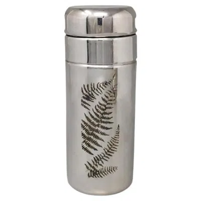 Pre-owned Roberto Sambonet Cocktail Shaker, Silver & Stainless Steel, 1970s In Gray