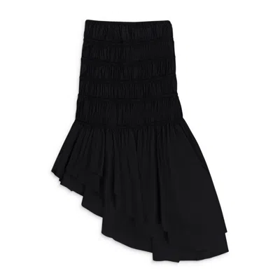 Roberto Sanchez Gala Black Flared Skirt