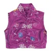Roberto Sanchez Layla Base Tortura Purple Crop Tops In Purple