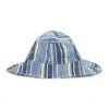 Roberto Sanchez Stripe  Bucket Hat - Blue In Blue