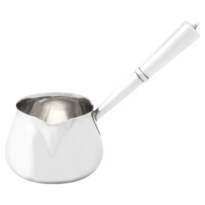 Pre-owned Roberts & Slater Victorian Sterling Silver Brandy Pan By , 1862
