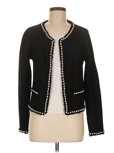 Pre-owned Robertson & Rodeo Cardigan Sweater In Black