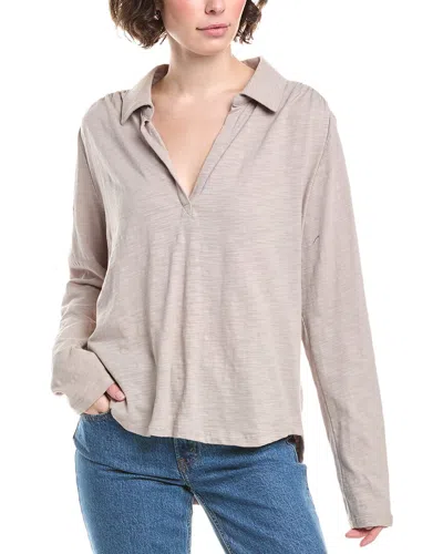 Robertson + Rodeo Cillian Popover Top In Gray
