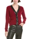 Robertson + Rodeo Damon Cardigan In Red