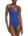 Robin Piccone Amy One-piece In Blue