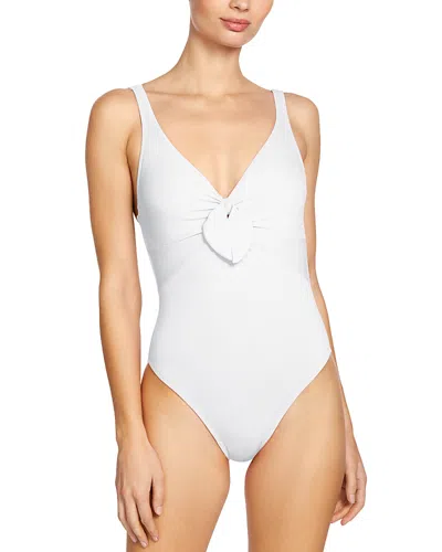 ROBIN PICCONE AVA KNOTTED ONE PIECE SWIMSUIT - EXCLUSIVE