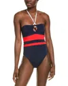 Robin Piccone Babe Bandeau One-piece In Multi
