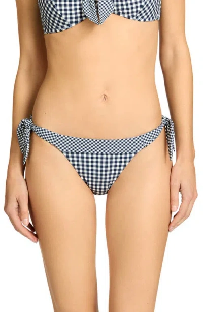 Robin Piccone Brigitte Side Tie Bikini Bottoms In White