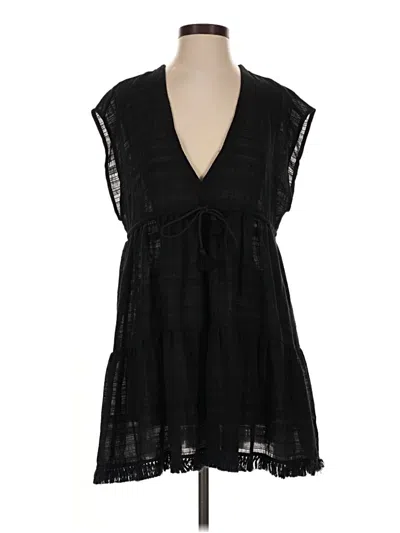 Pre-owned Robin Piccone Casual Dress In Black
