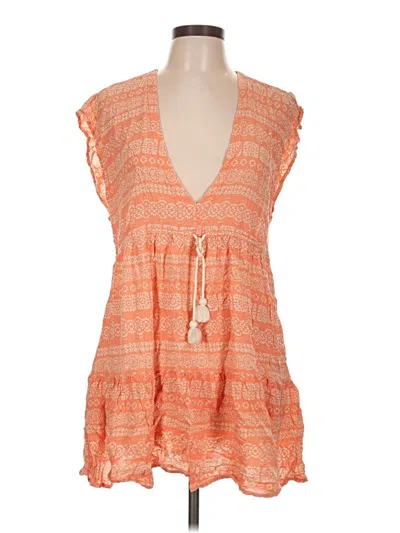 Pre-owned Robin Piccone Casual Dress In Orange