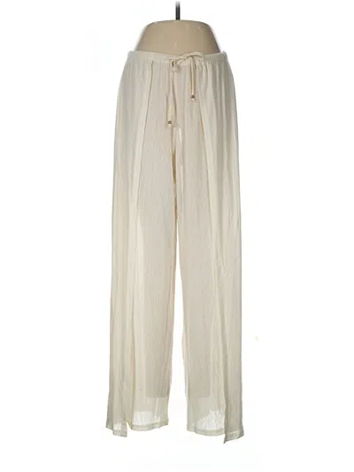 Pre-owned Robin Piccone Casual Pants In Ivory