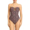 Robin Piccone Maggy Bandeau One-piece Swimsuit In Multi