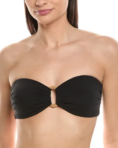 Robin Piccone Margot Bandeau Bra In Black