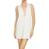 Robin Piccone Michel Lace Up Tunic Dress